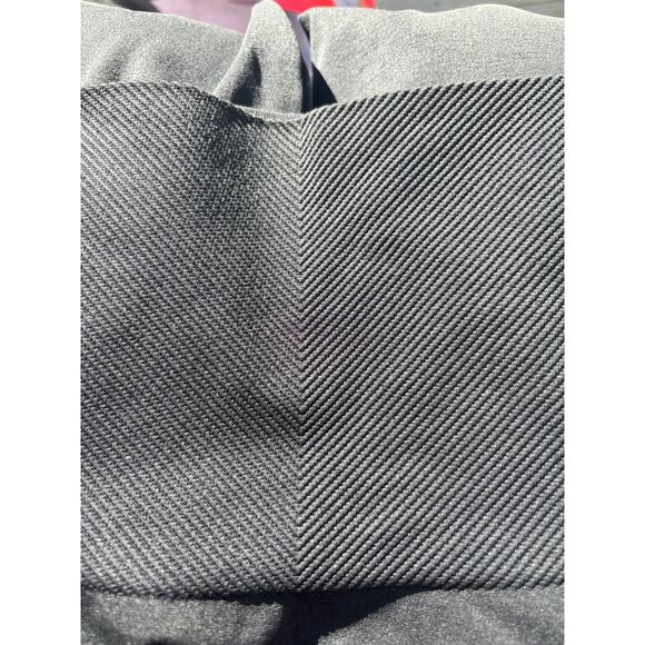 Assets by Spanx Black Leggings NWOT Textured Waistband Woman’s Large - Picture 4 of 6